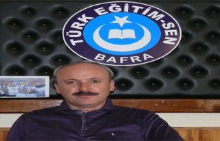 Bafra Türk Eğitim-Sen’den Suriye Açıklaması...